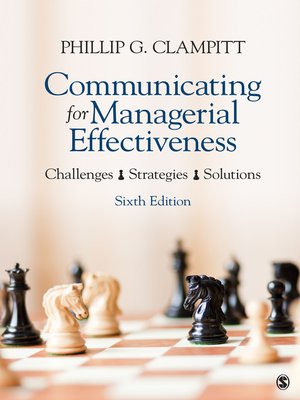 cover image of Communicating for Managerial Effectiveness